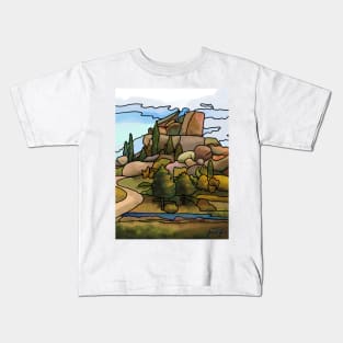 Turtle Rock, Vedauwoo Wyoming Kids T-Shirt